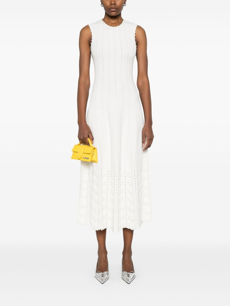 maje sleeveless midi dress outlook