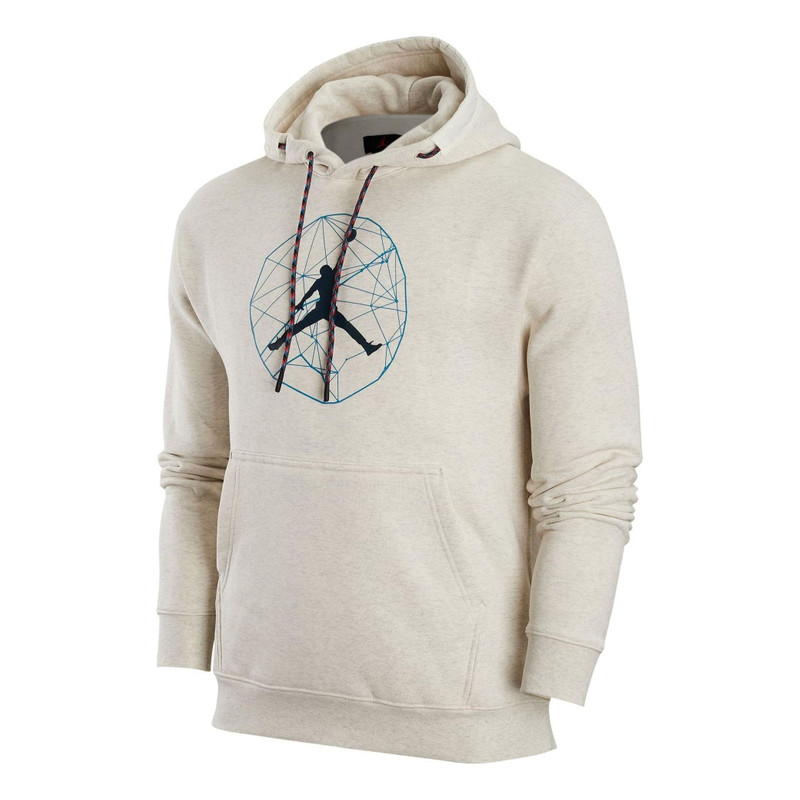 Air Jordan Logo Hoodie 'Beige' DX6595-141 - 1