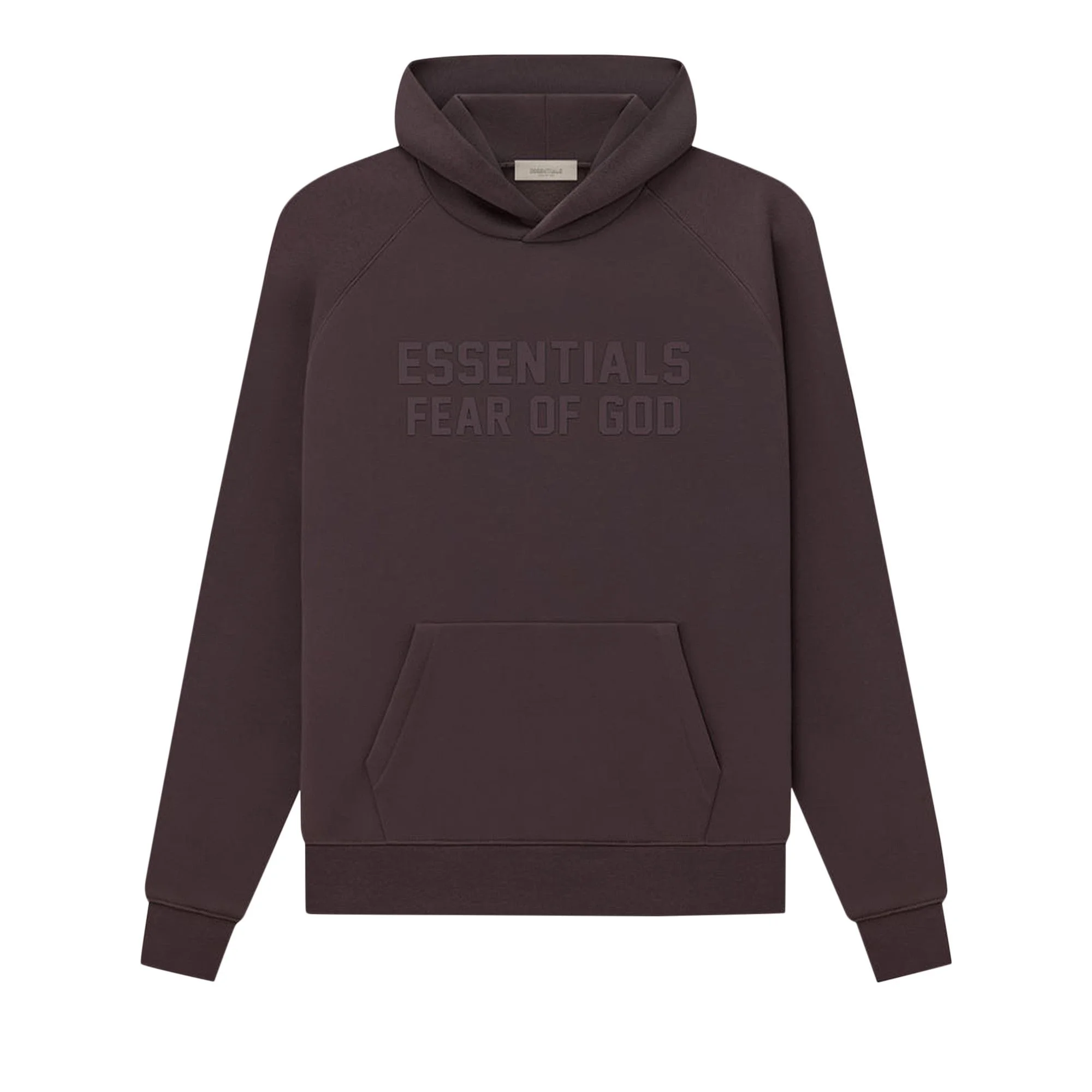 Fear of God Essentials Hoodie 'Plum' - 1