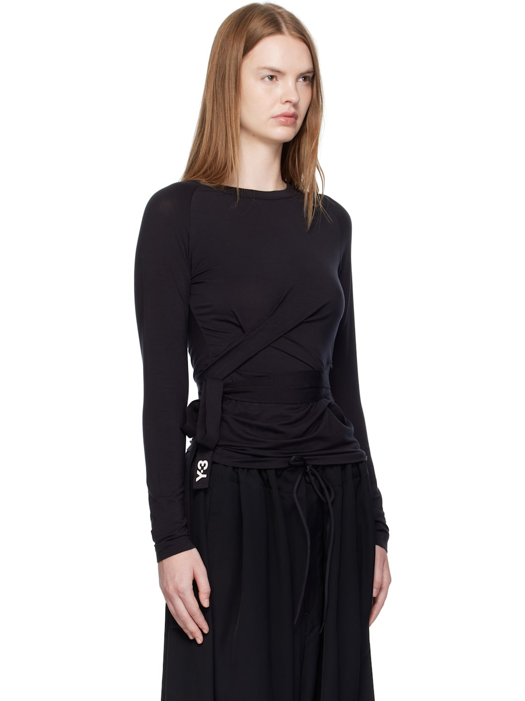Black Long Sleeve T-shirt - 2