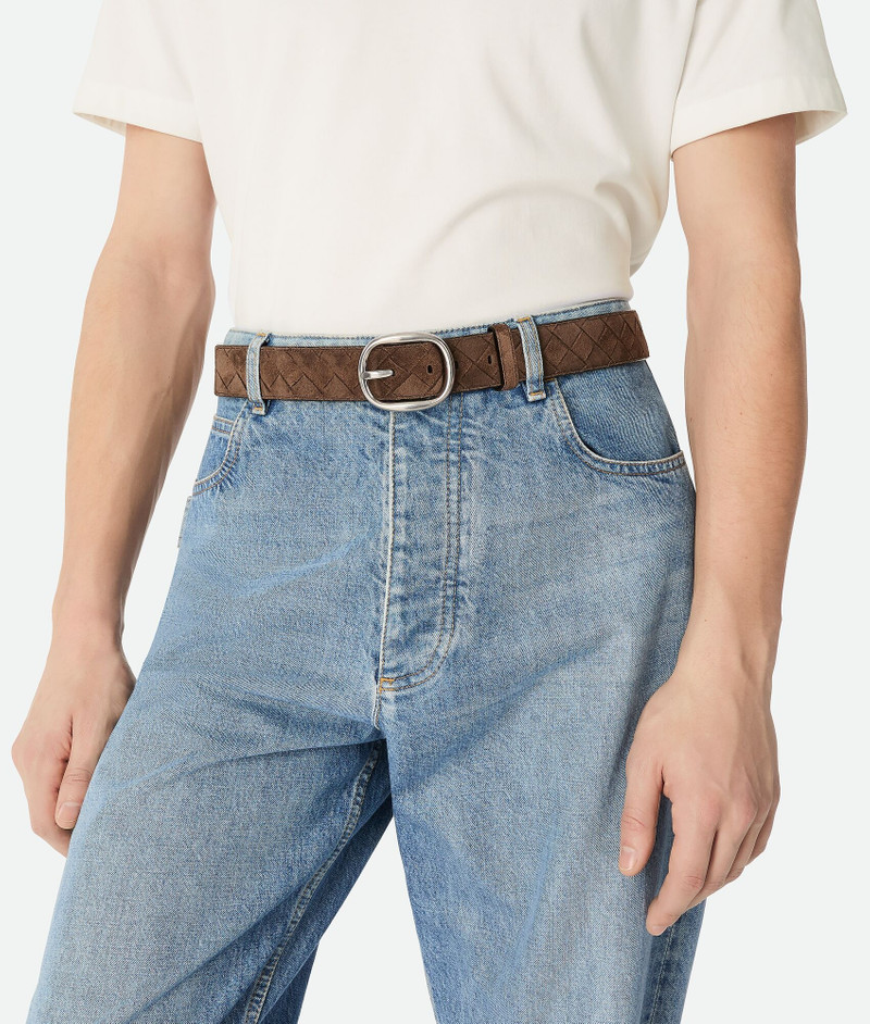 Bottega Veneta Intrecciato Belt outlook