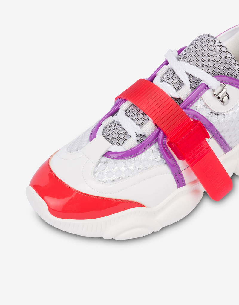 ROLLER SKATES MESH TEDDY SHOES 5