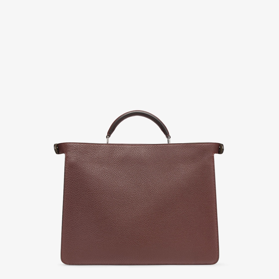 Dark red leather bag - 4