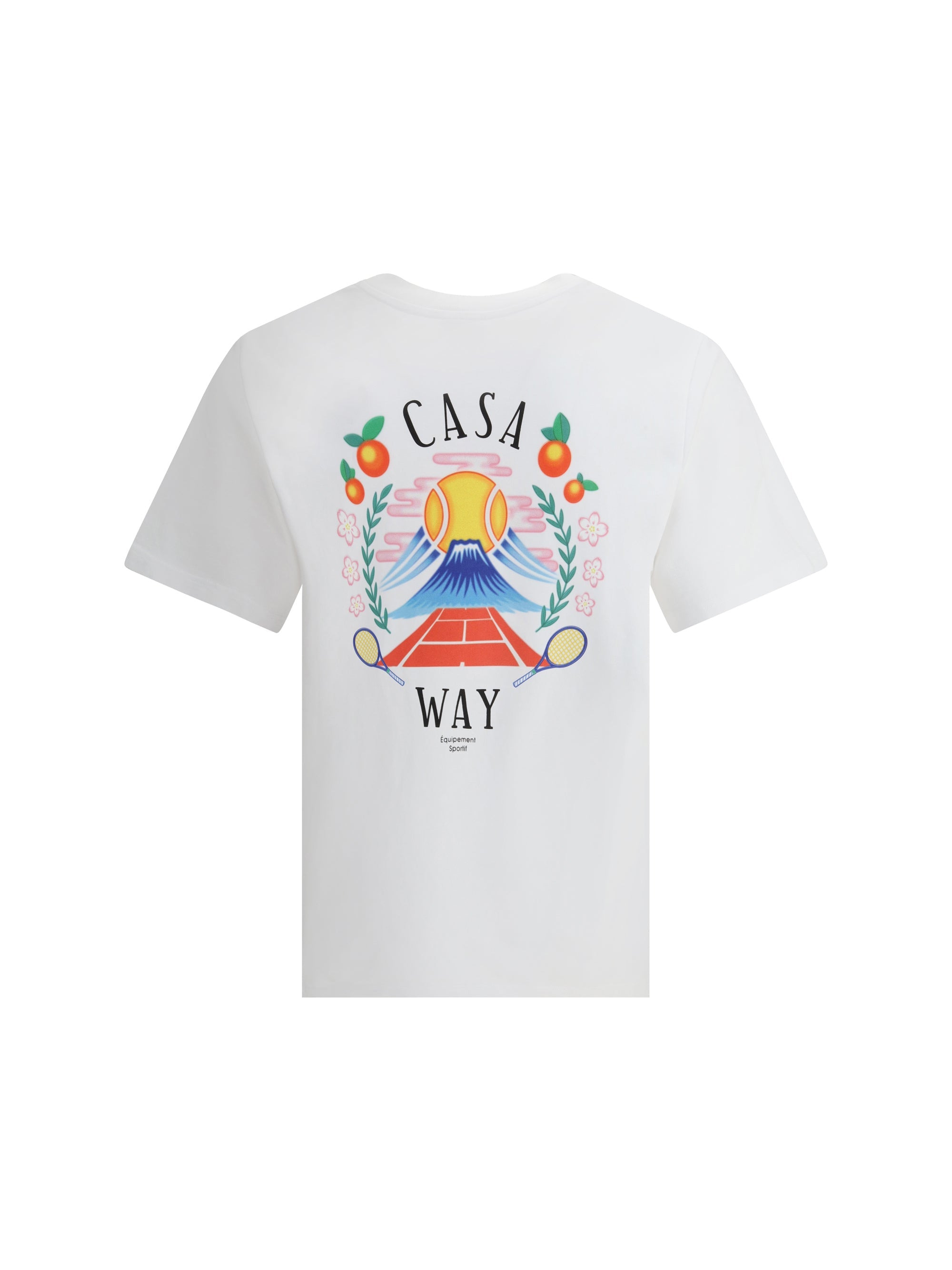 Casablanca Men Casa Way Mountain Printed T-Shirt - 2