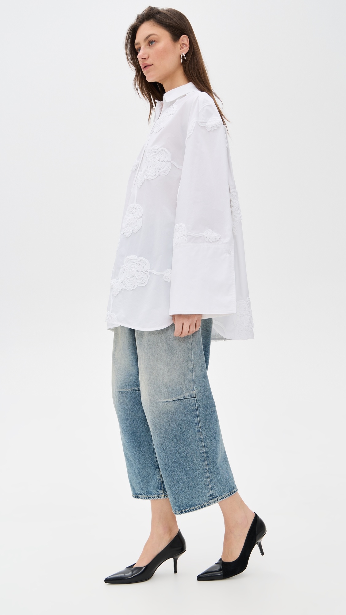 Flower Oversized Shirt - 3