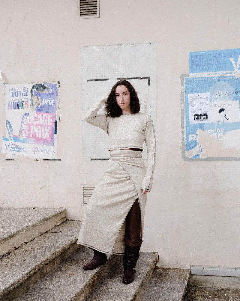 Garble Top - Organic Cotton Rib 4