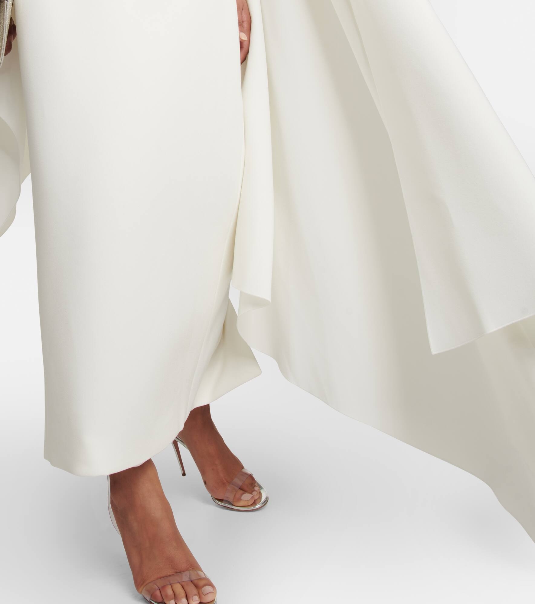 Bridal Demetria cape gown - 5