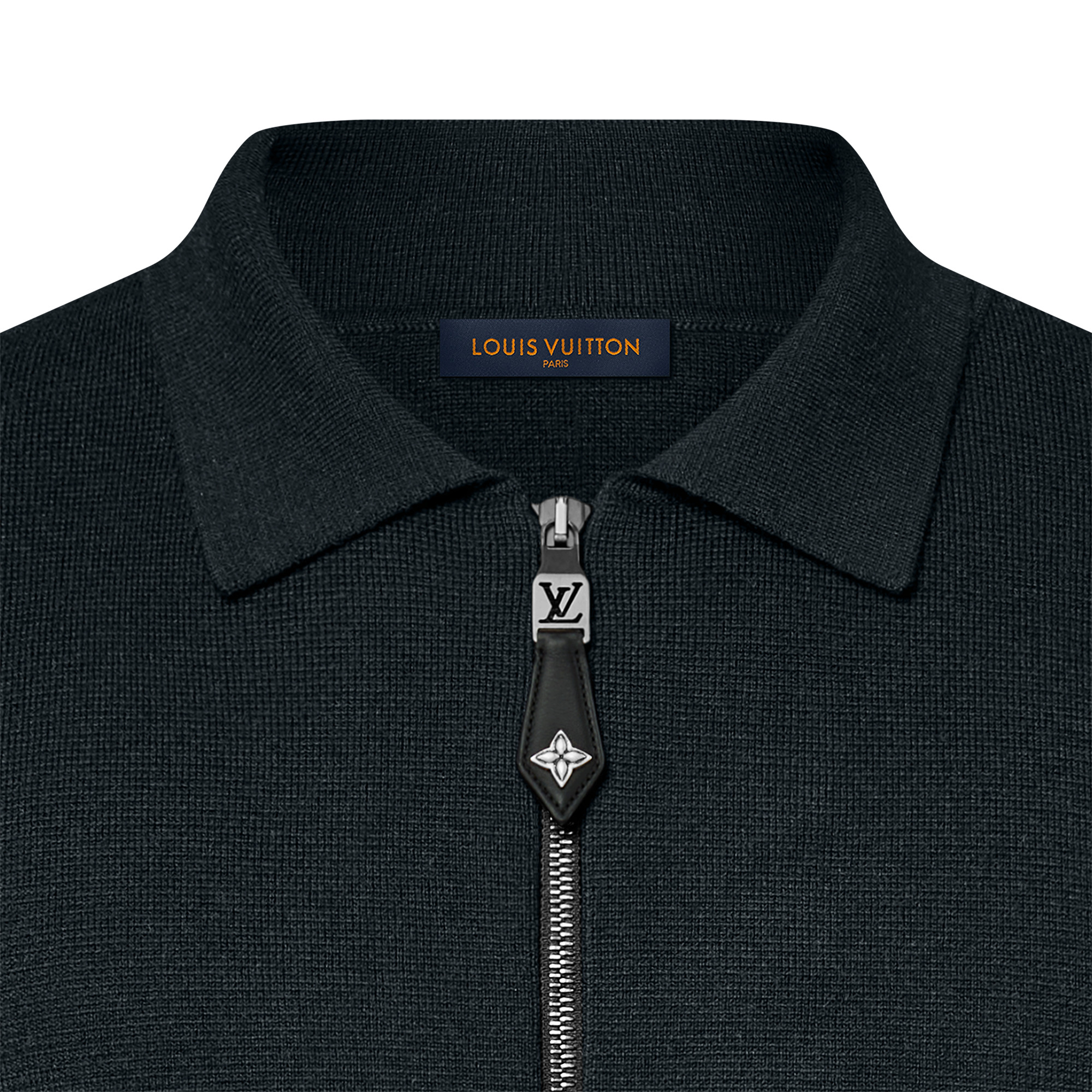 Knit Blouson With Leather Details - 3