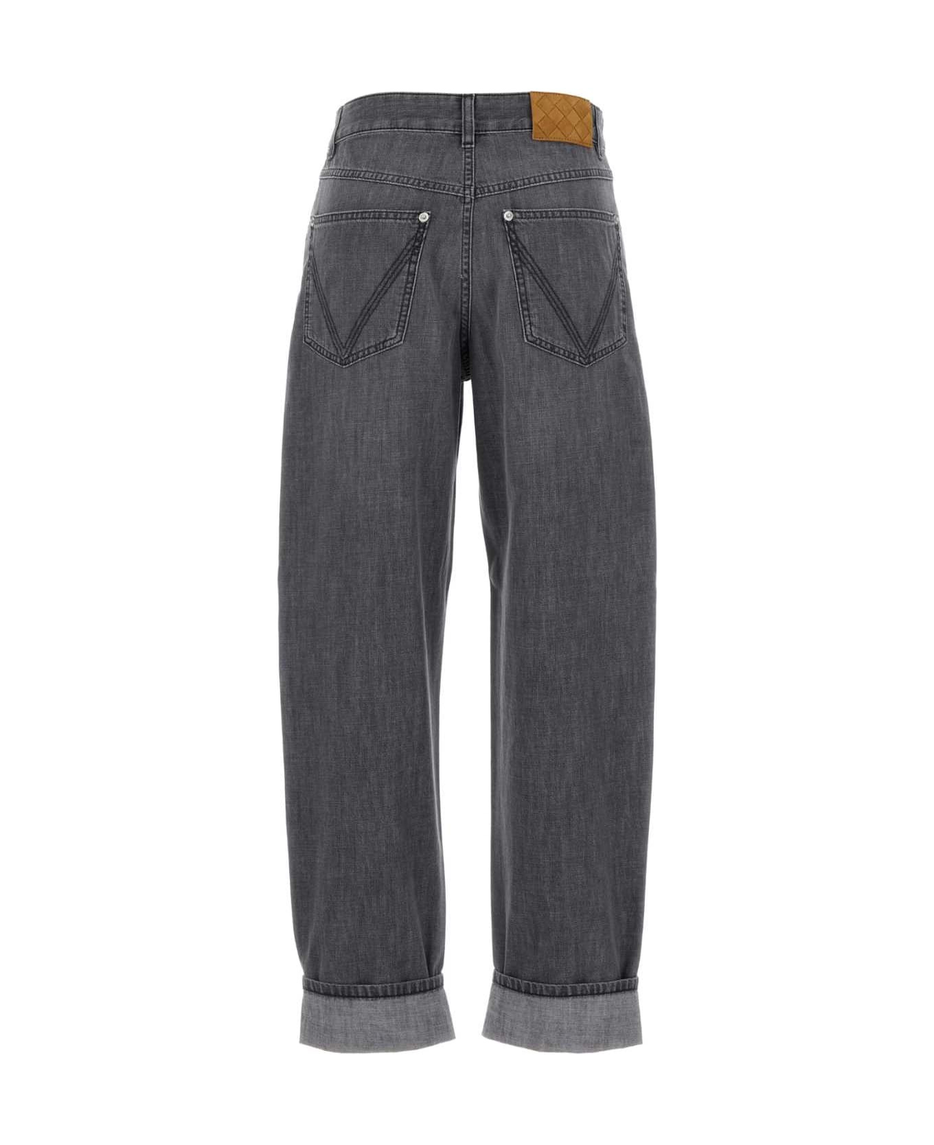 Grey Denim Jeans - 2
