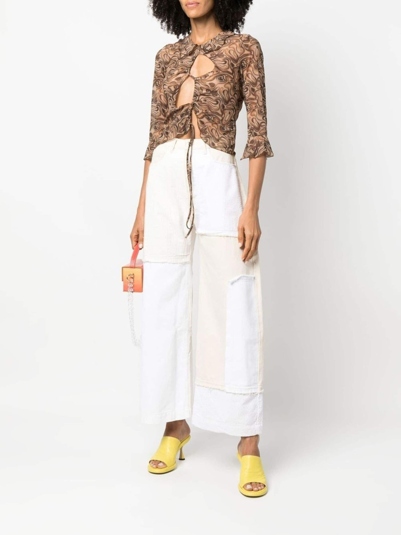 AVAVAV abstract-print blouse outlook