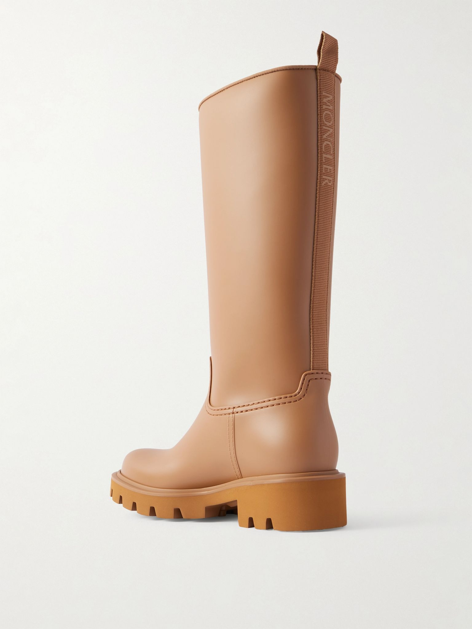 Kickstream PVC and shell knee boots Brown - 3
