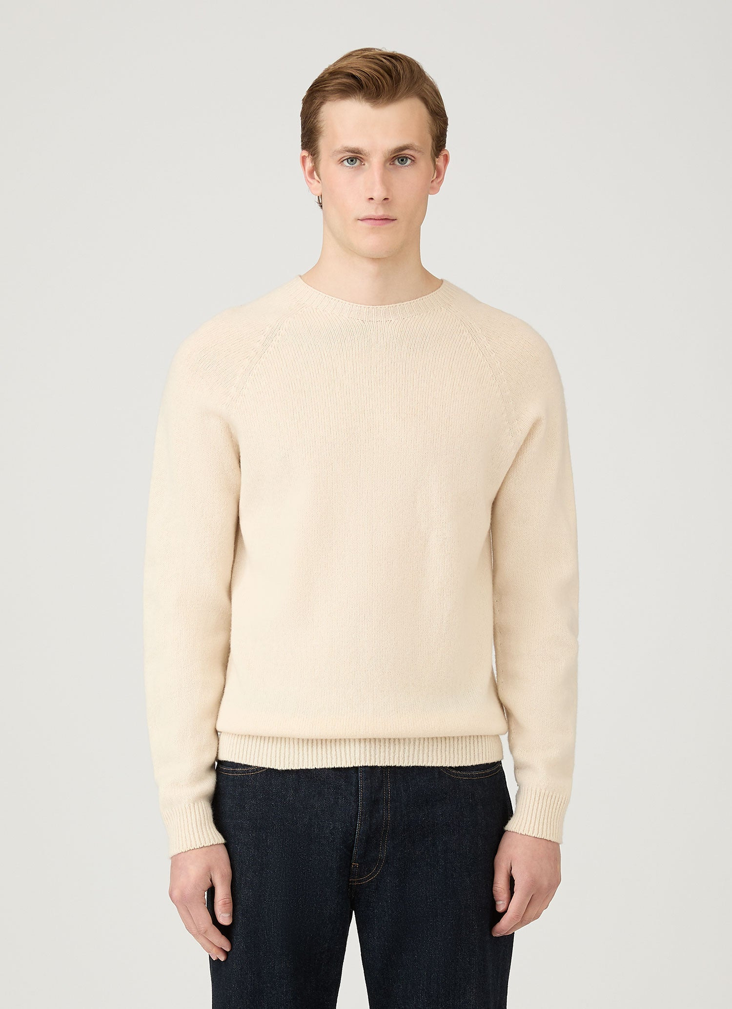 Lambswool Crew Neck Jumper - 2