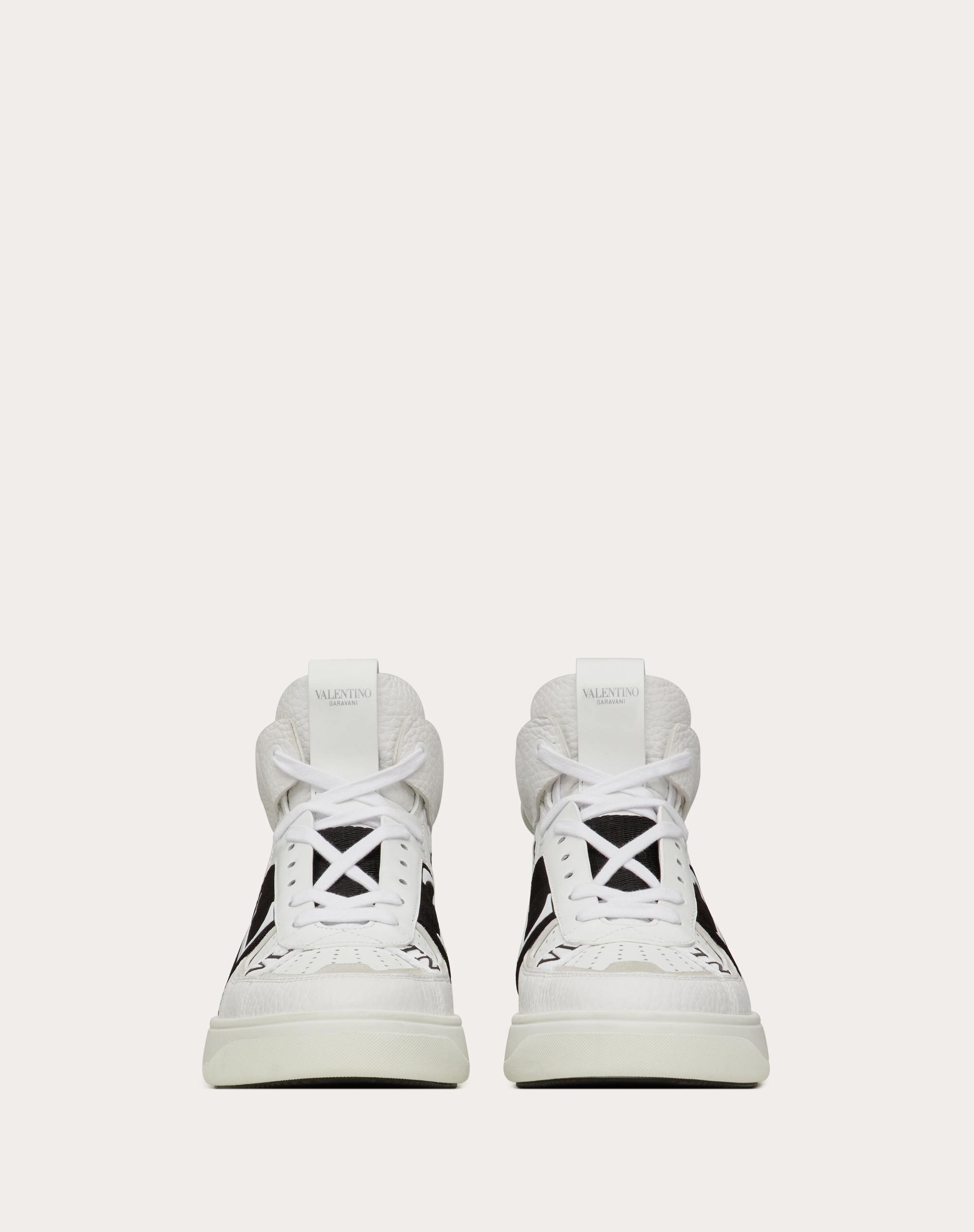 ★【VALENTINO】★Fabric Band VL7N Mid-Top Men's Sneakers★ Valentino MID-TOP CALFSKIN VL7N SNEAKER WITH BANDS | REVERSIBLE