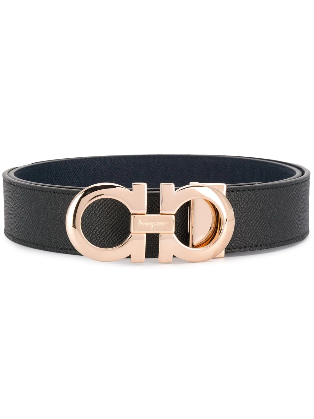 logo buckle belt - 1