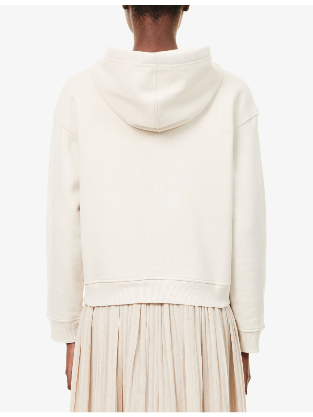 Cane Brand-Embroidery Cotton-Blend Hoody - 4