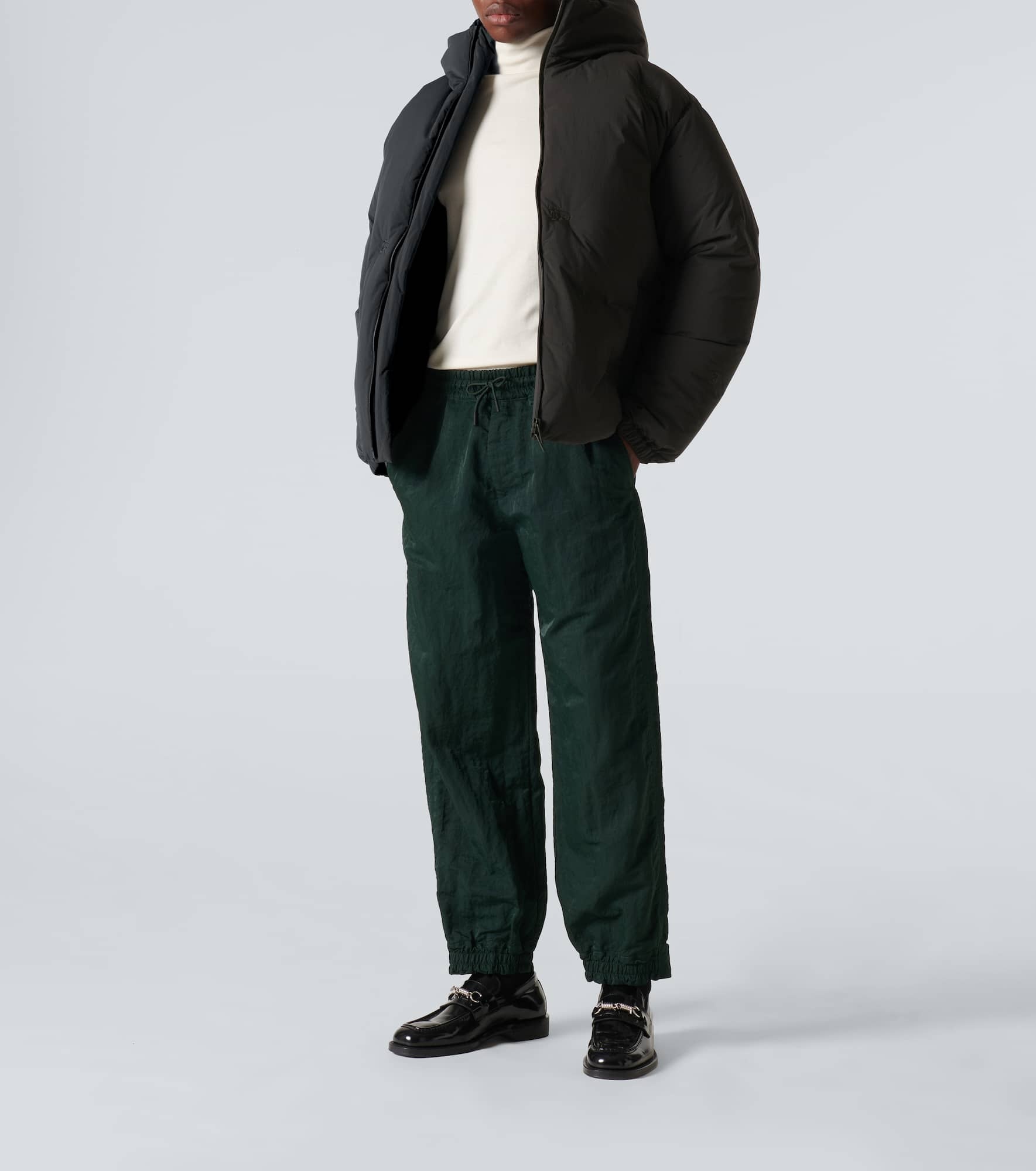 Hooded down jacket - 2