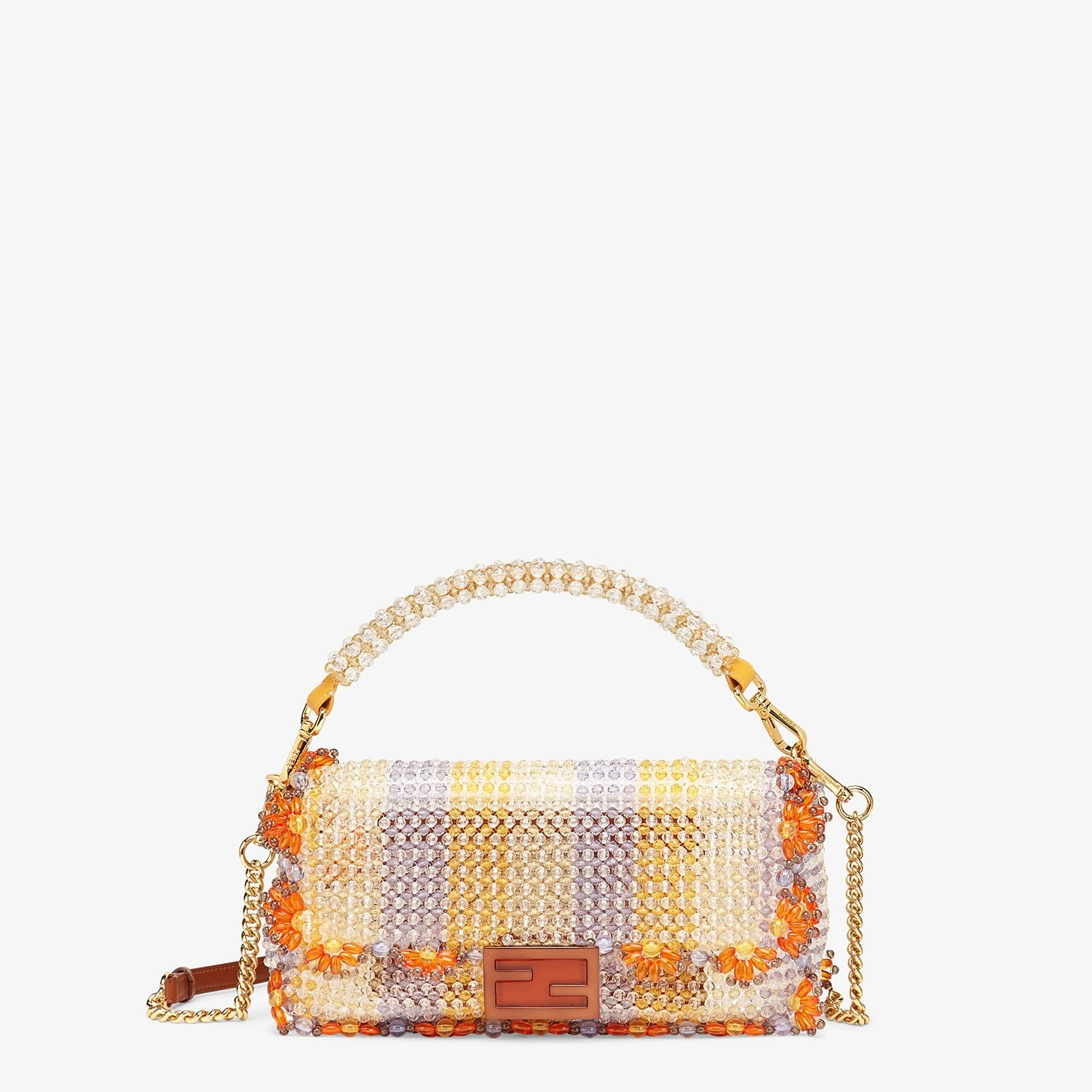 Bag with multicolor beads - 1