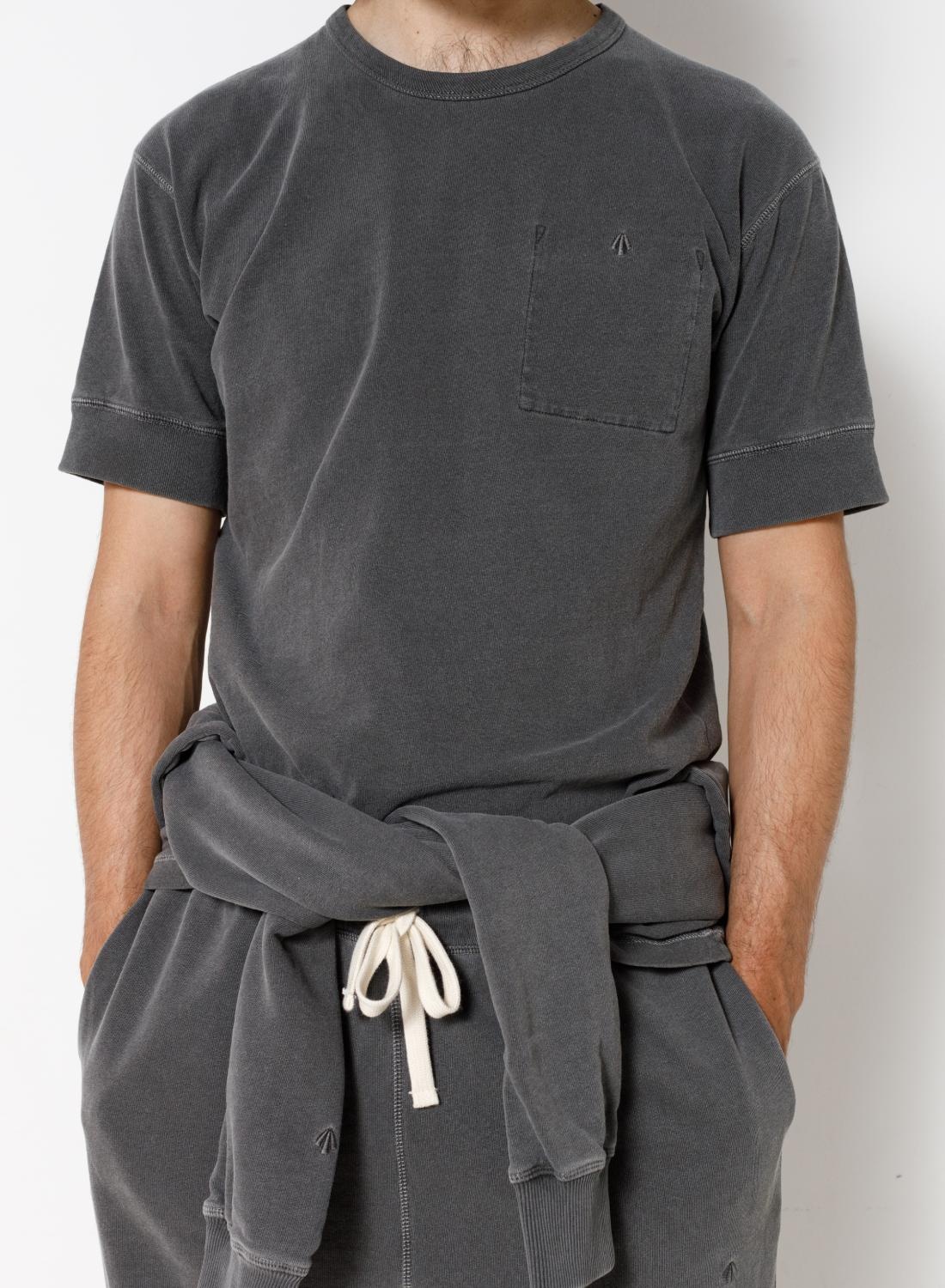Military Tee in Black - 4