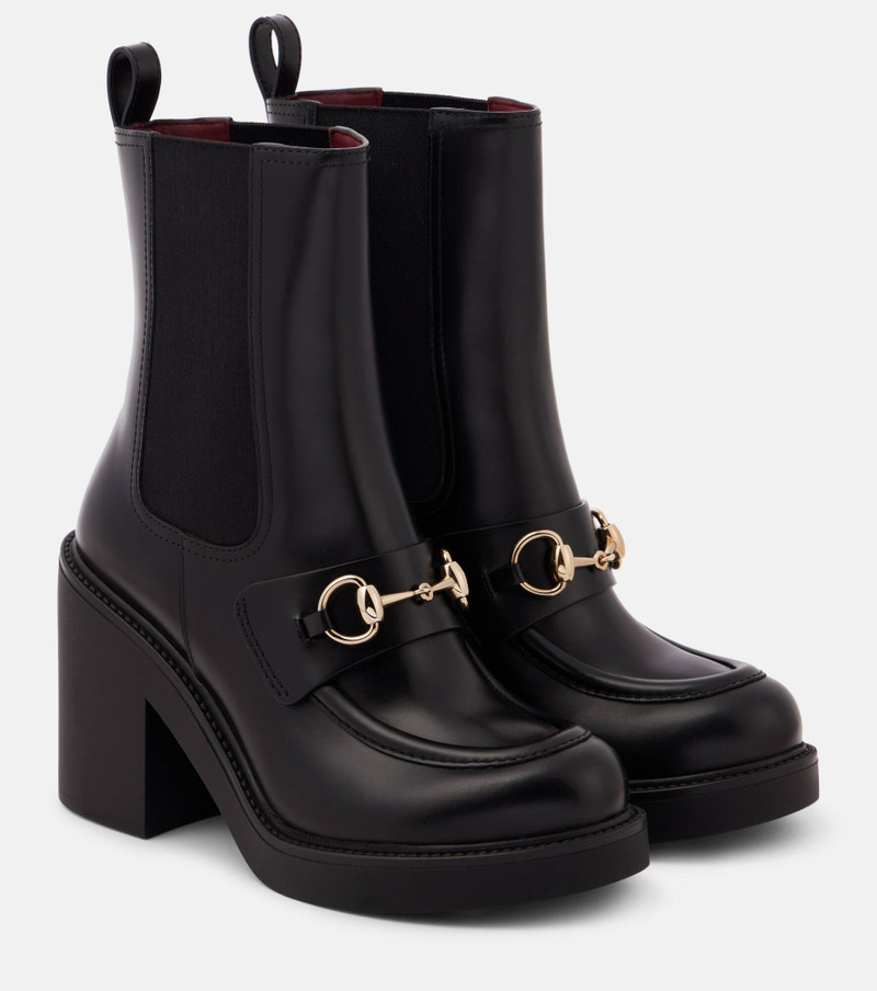 Horsebit leather Chelsea boots - 1