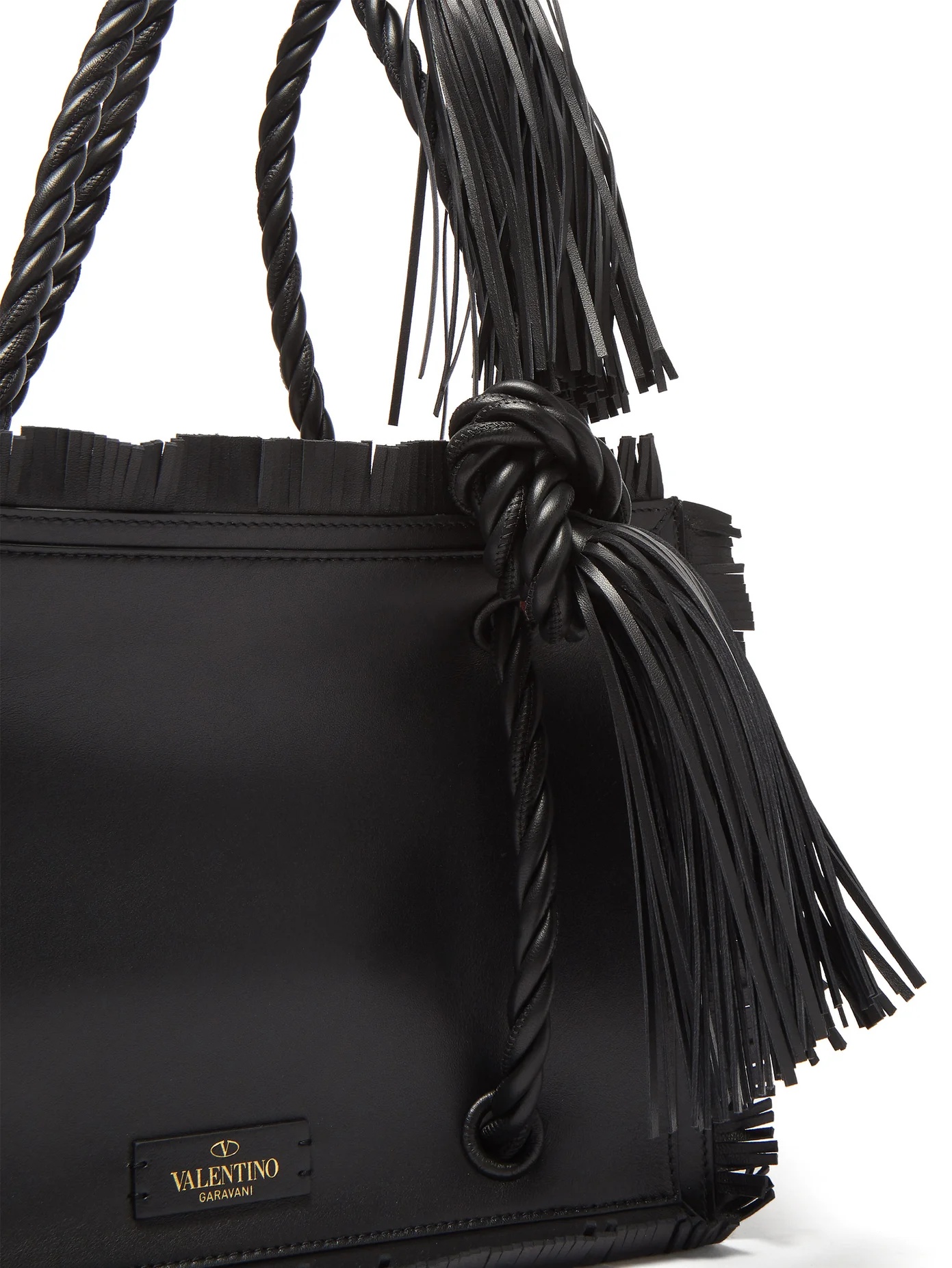 The Rope small leather tote bag - 6