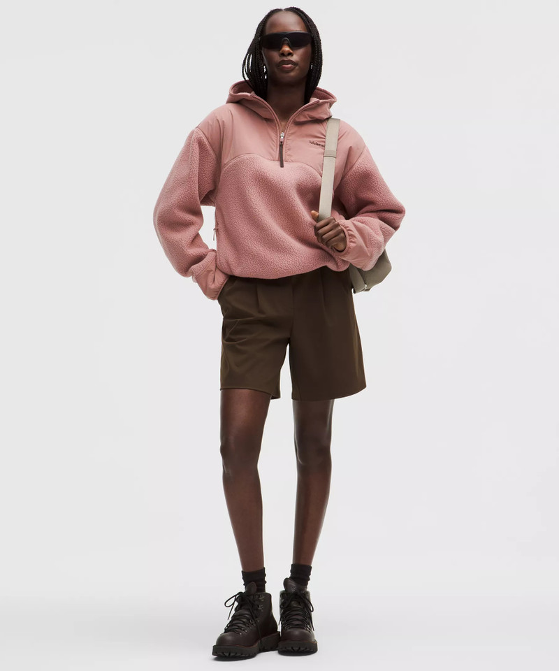 lululemon High-Pile Fleece Hooded Half Zip outlook
