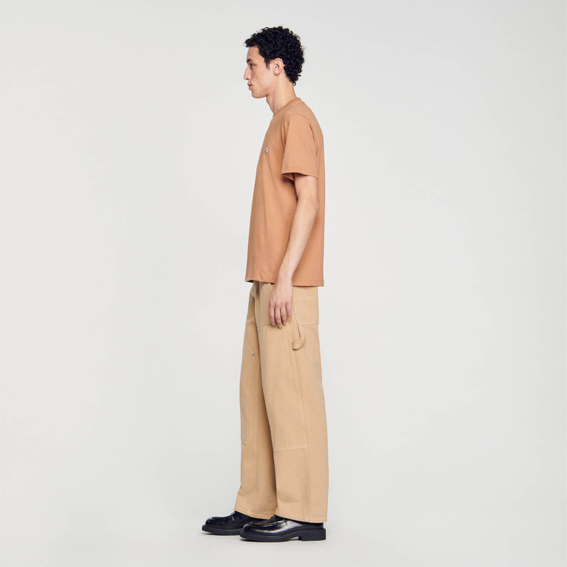 T-SHIRT WITH SQUARE CROSS PATCH 7