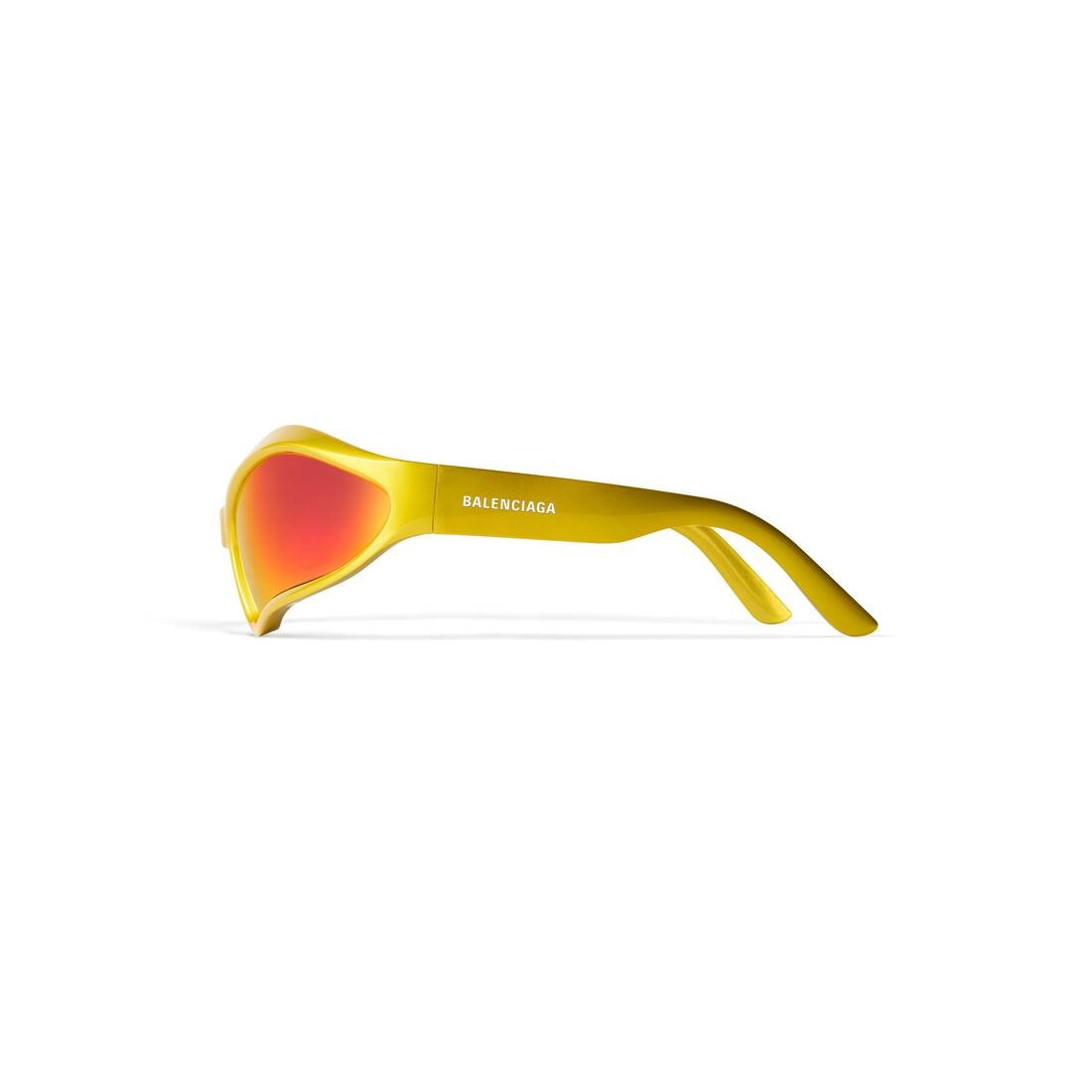Fennec Oval Sunglasses  in Yellow - 3