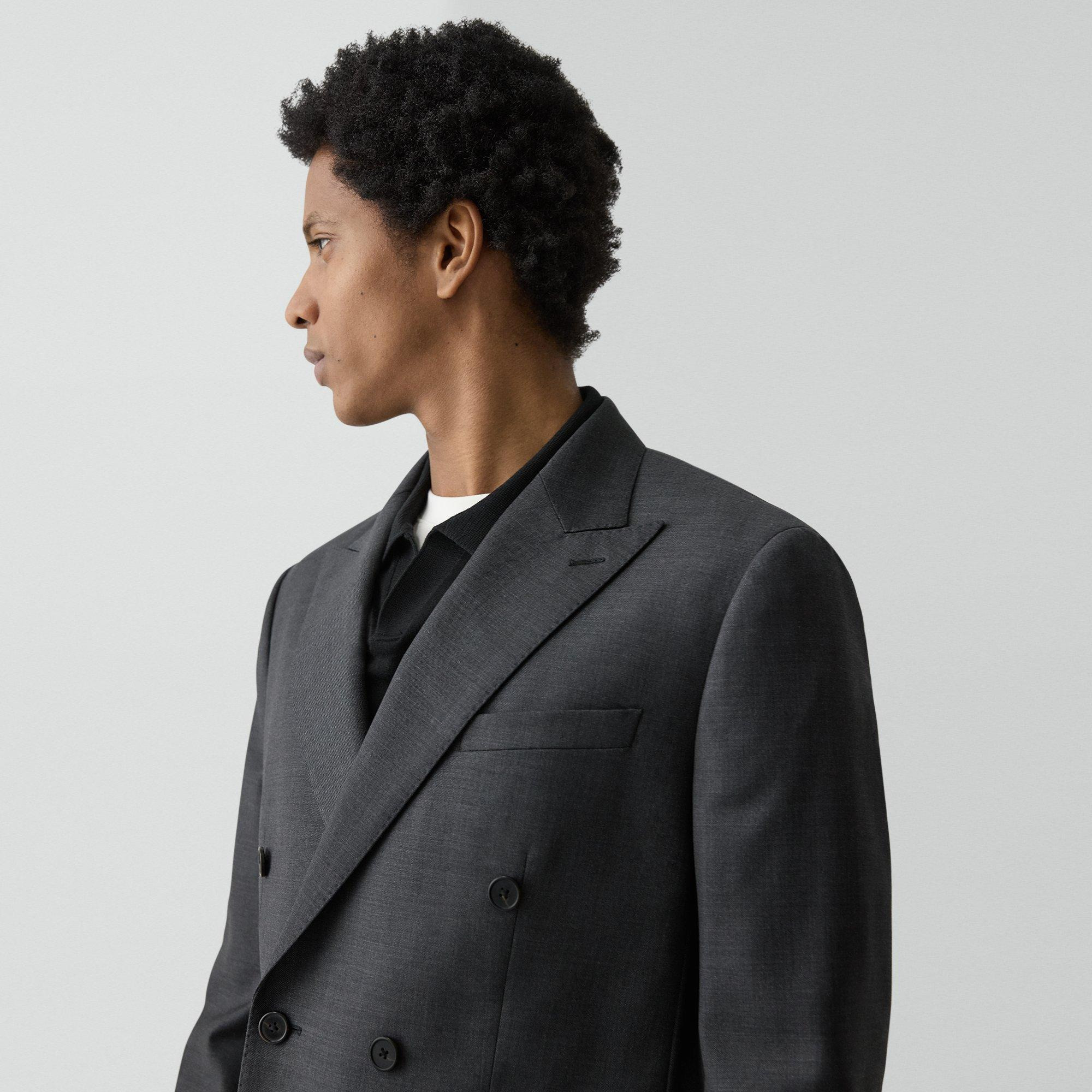 Standard Double-Breasted Blazer in Sartorial Wool - 5