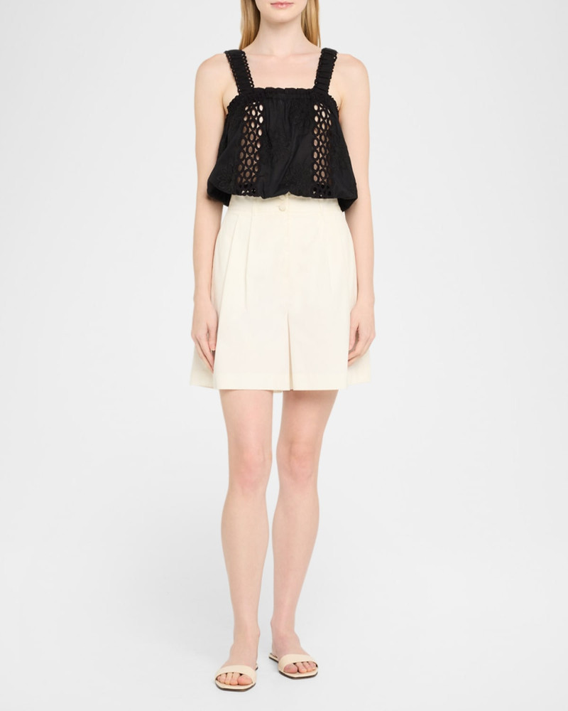 RAMY BROOK Misha Embroidered Coverup Top outlook