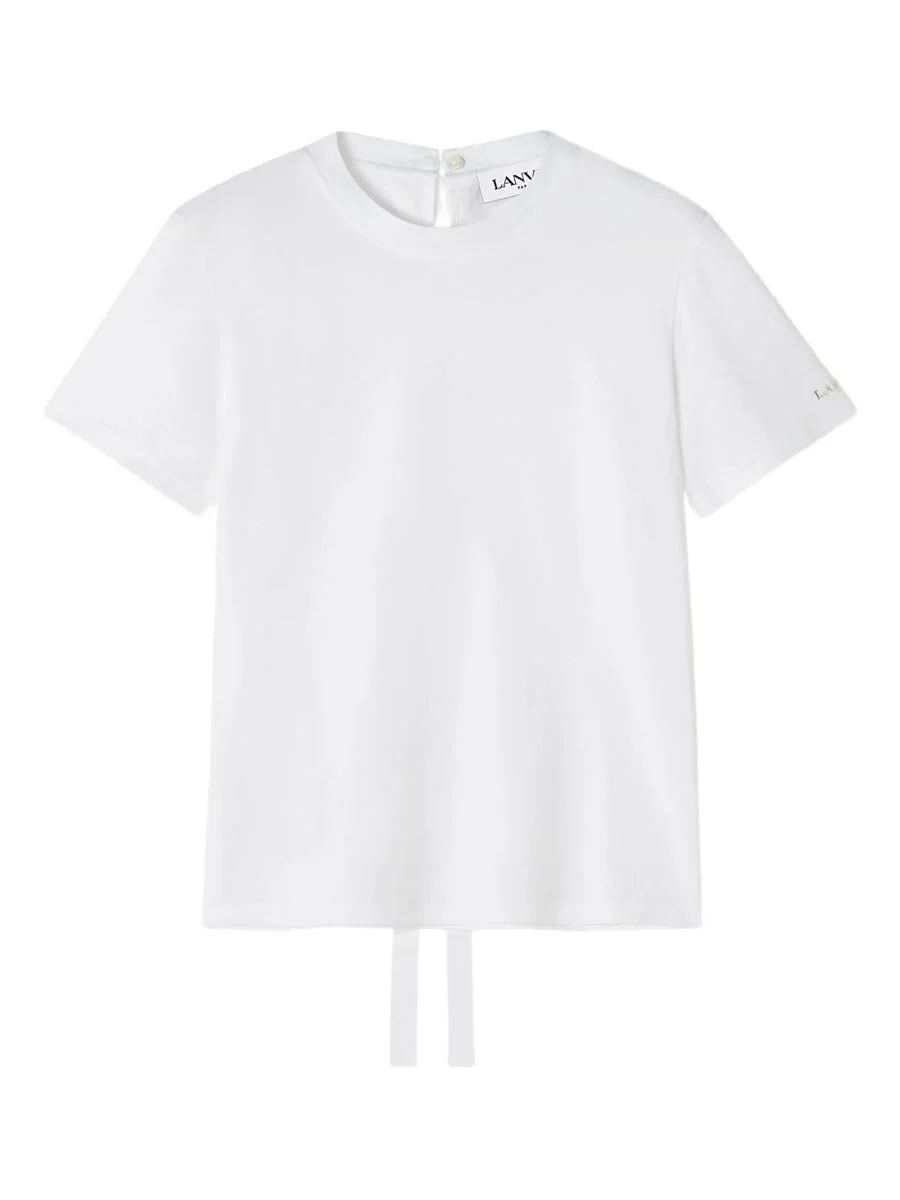 Lanvin Knot Detail T-Shirt Clothing - 1