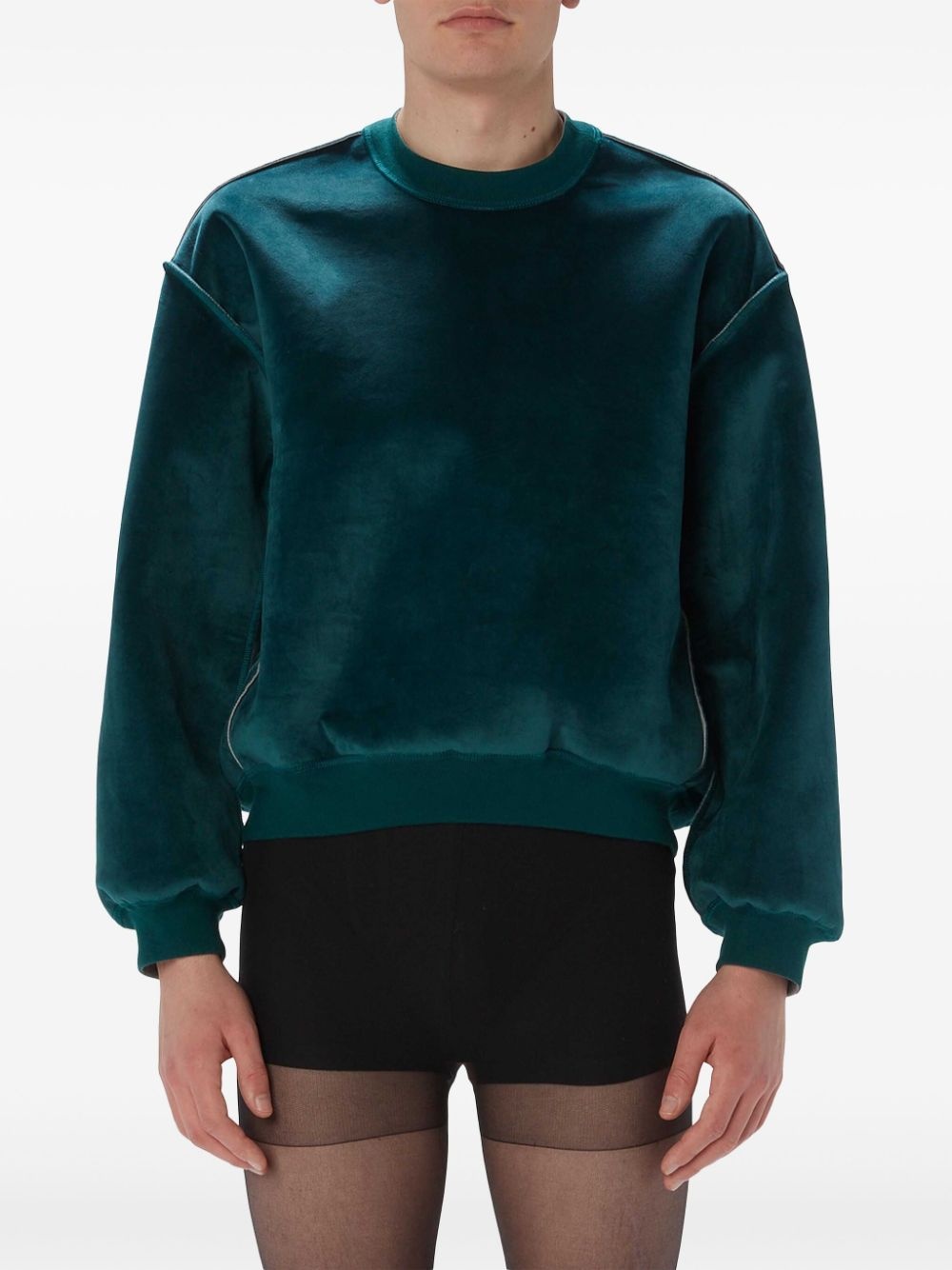 bonded sweatshirt - 3