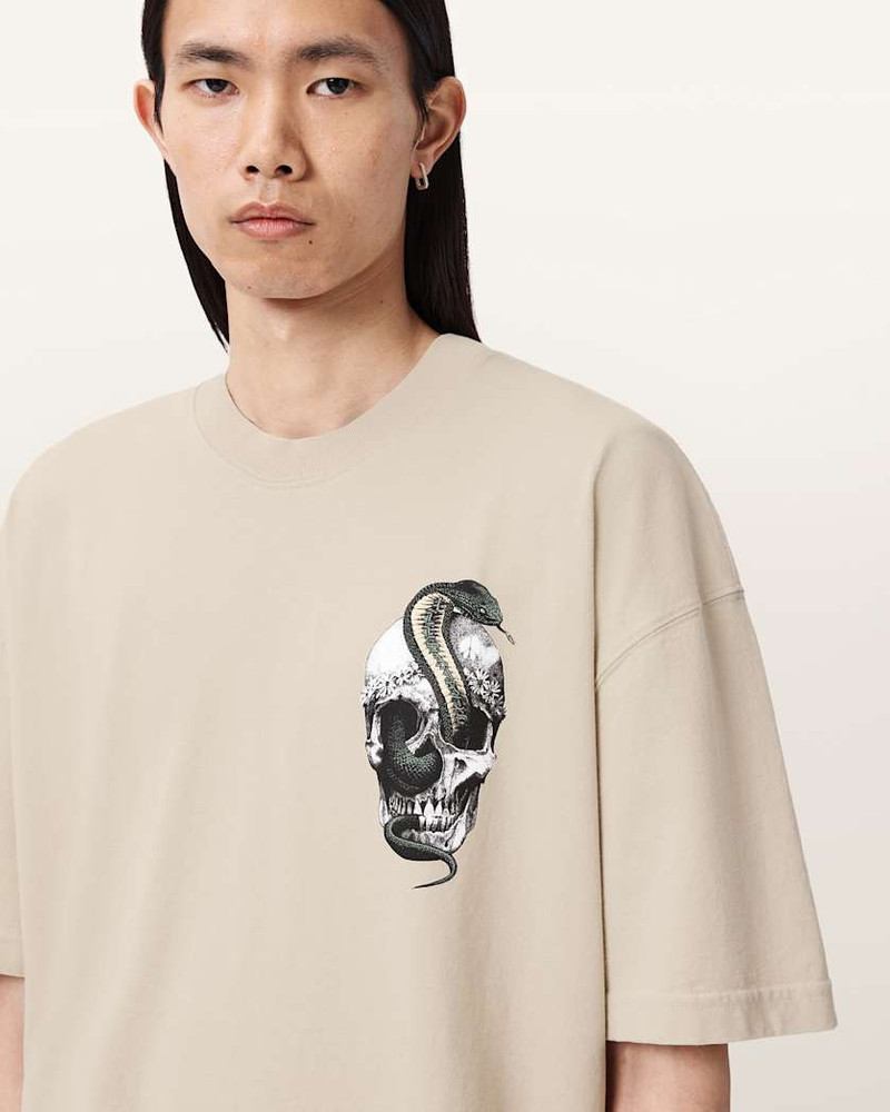 SNAKEHEAD OVERSIZED GRAPHIC T-SHIRT 6