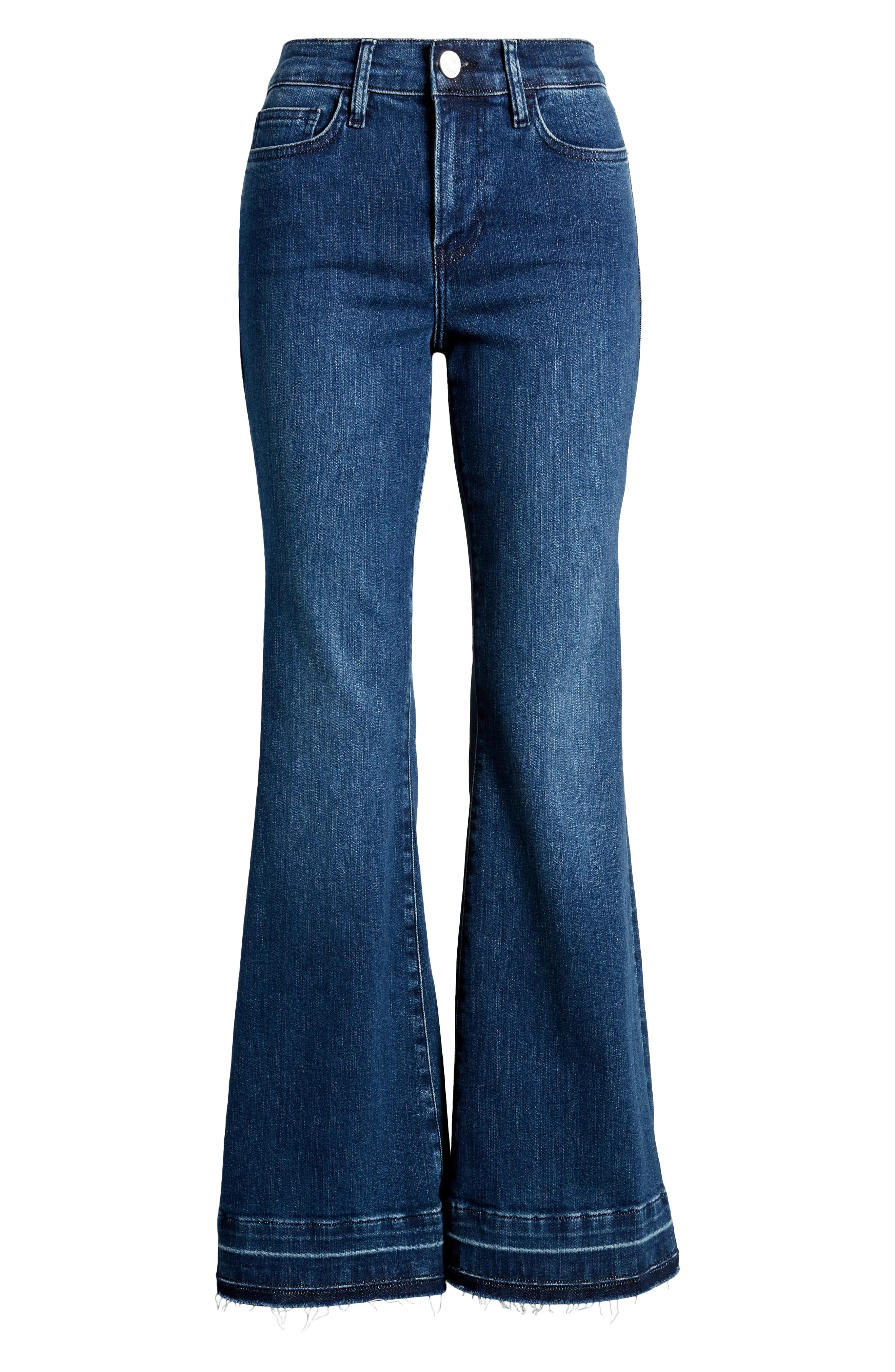 Le Easy Flare Release Hem Jeans - 5