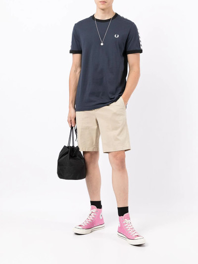 Fred Perry logo crew-neck T-shirt outlook