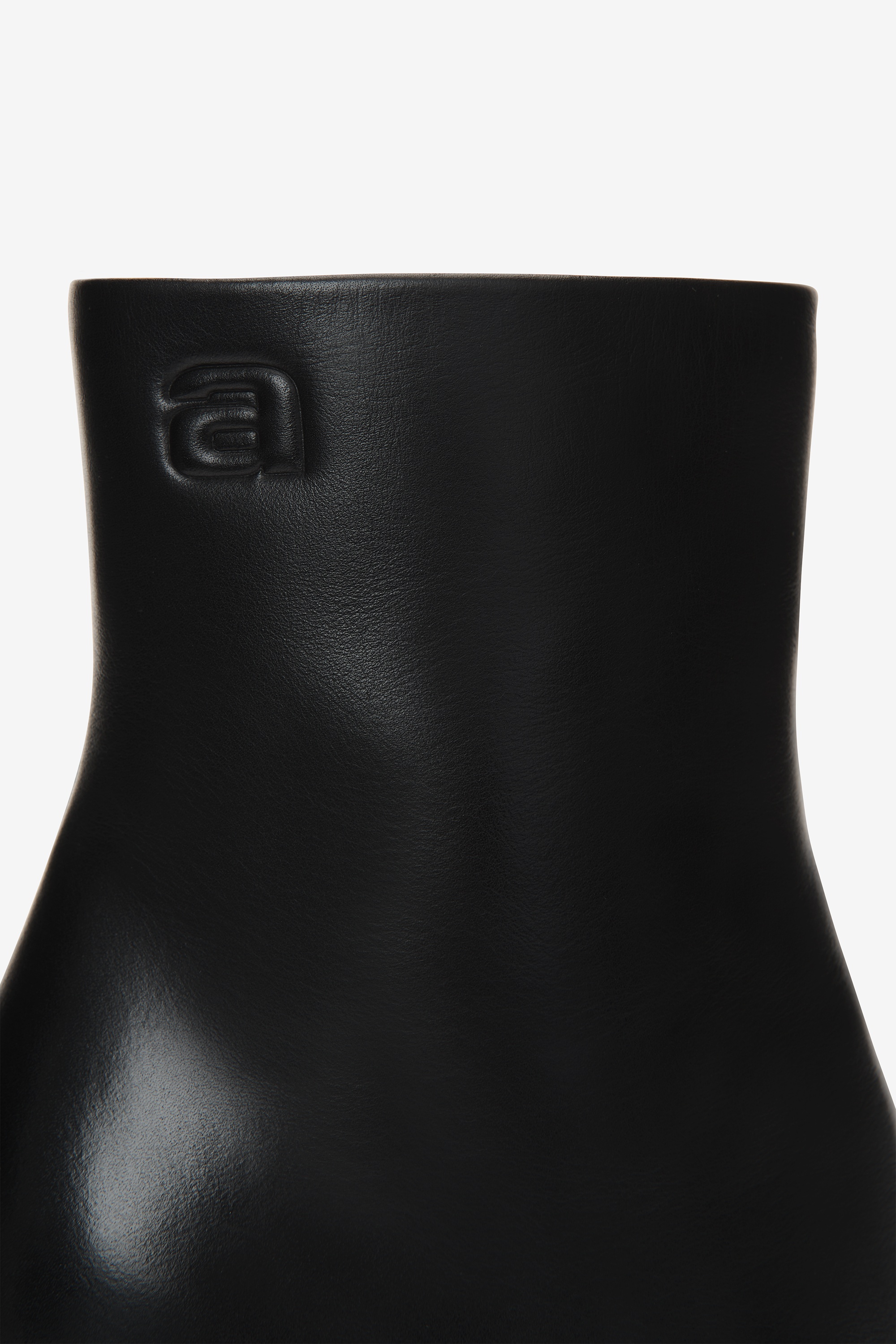 nova round toe ankle boot in leather - 3