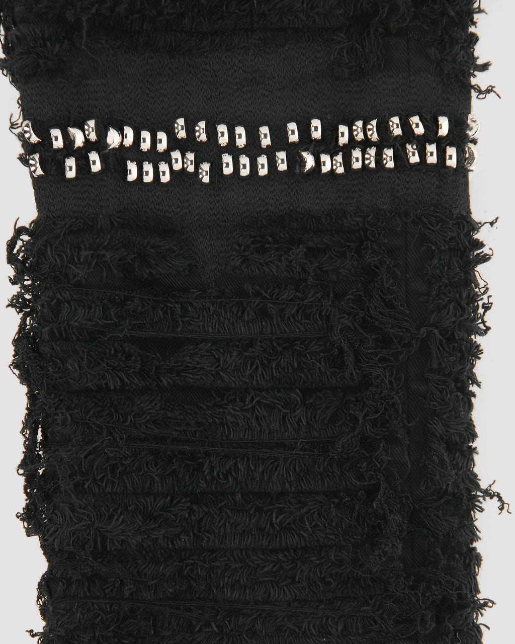 STUDDED BLACKMEANS 6 POCKET JEAN - 6