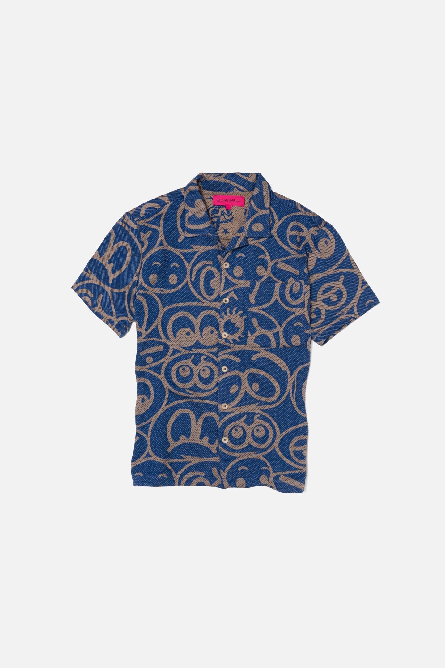 EXPRESSION BUTTON SHIRT SS - 1