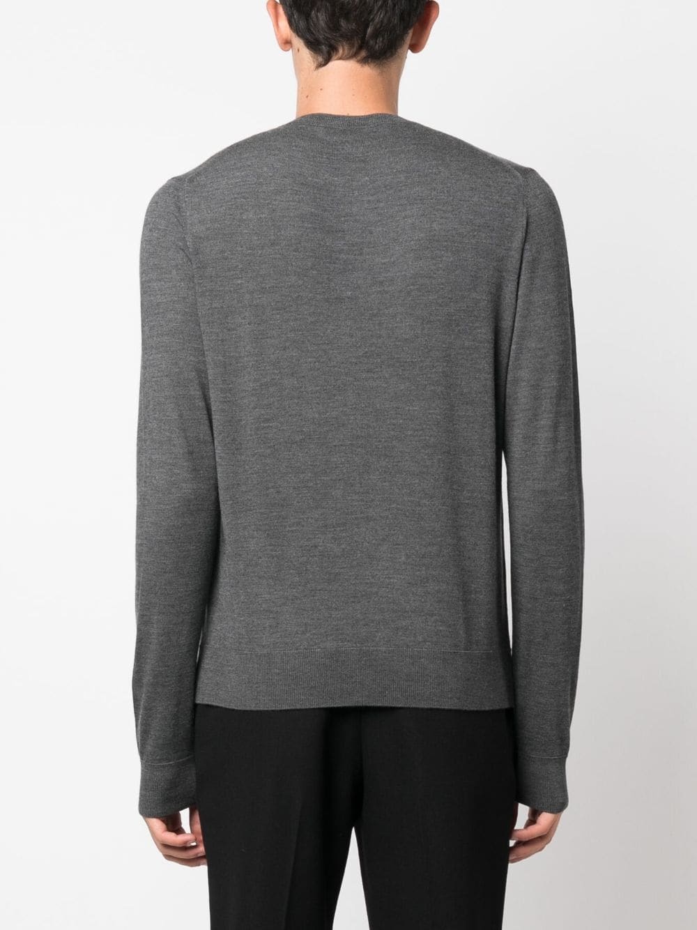 crew-neck merino jumper - 4