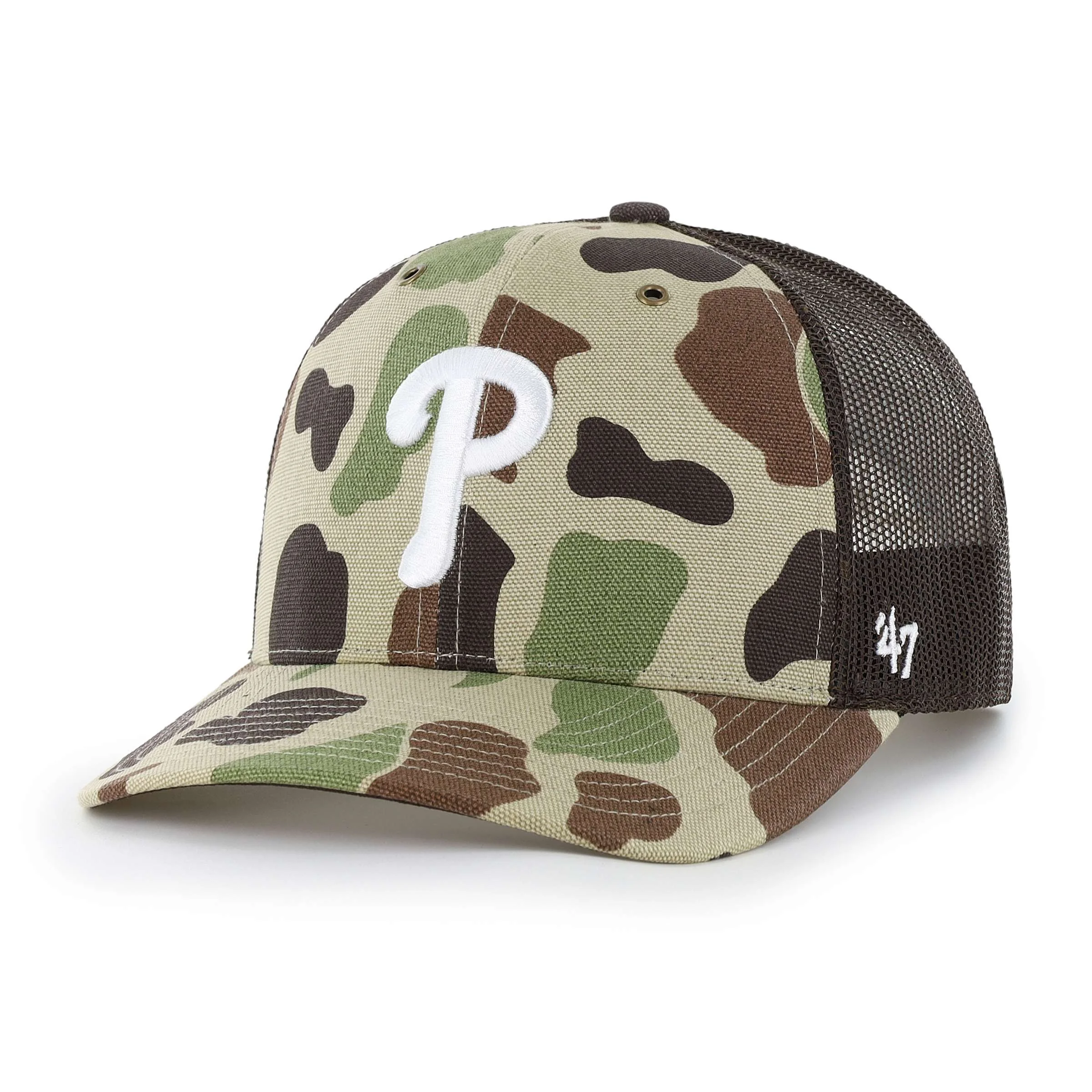 Philadelphia Phillies '47 Camo Trucker - 1