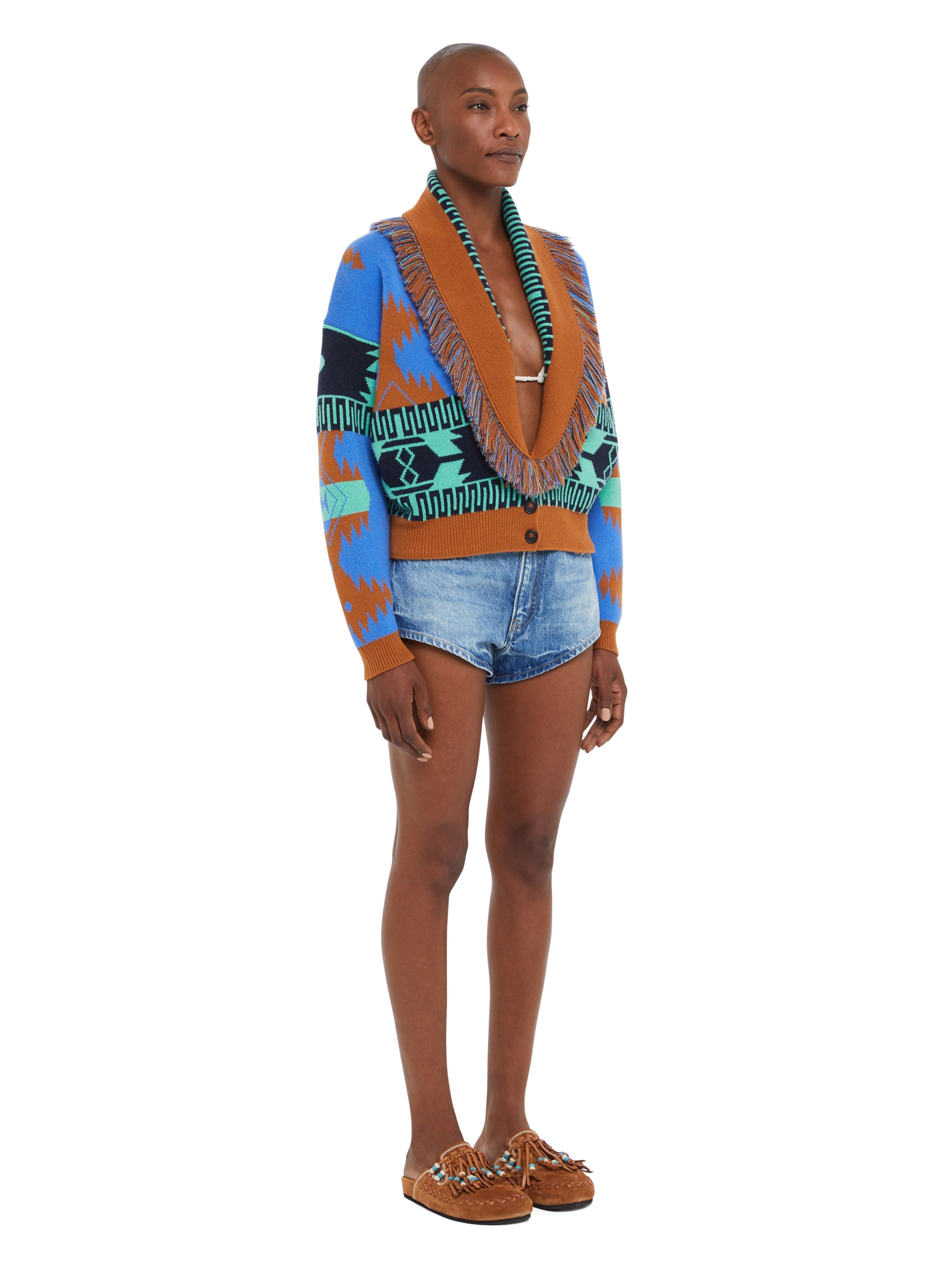 Icon Jacquard Cardi-Bomber - 5