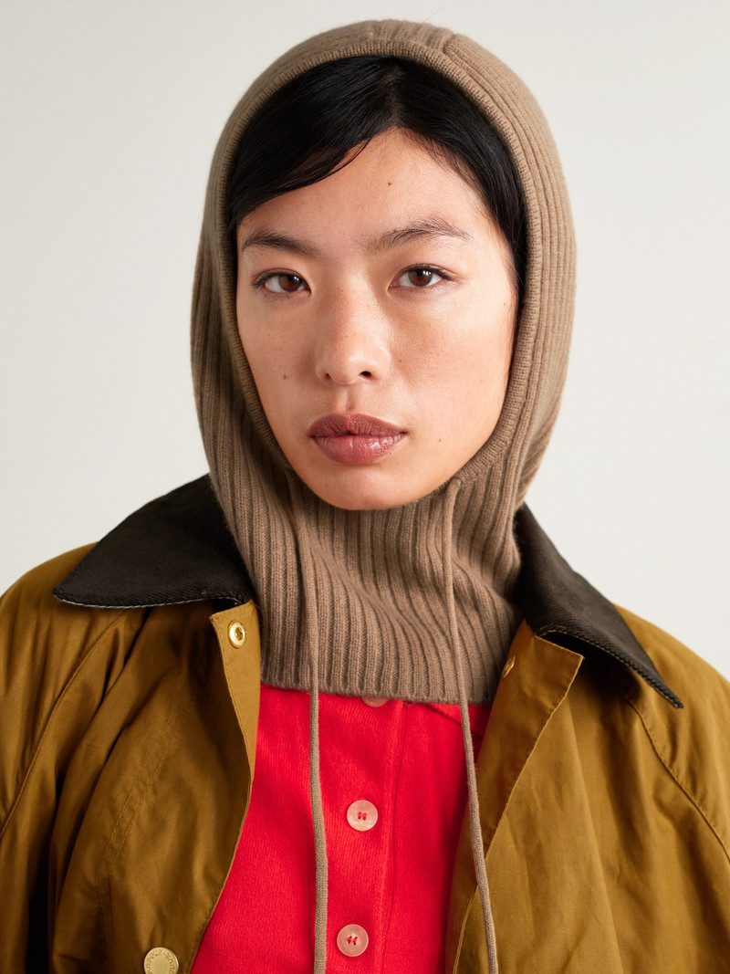 Yves Salomon Ribbed Cashmere Snood outlook