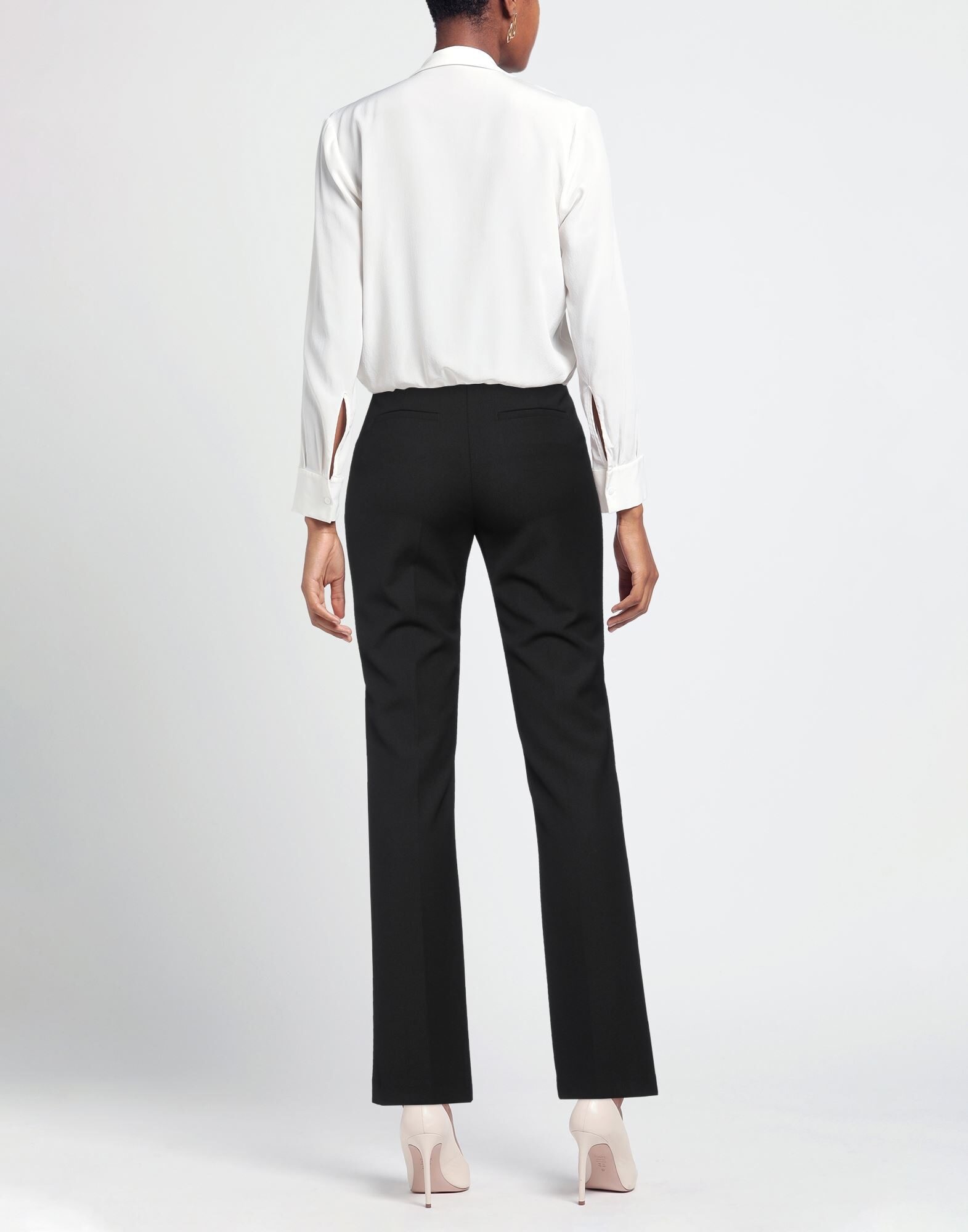 Black Women's Casual Pants - 3