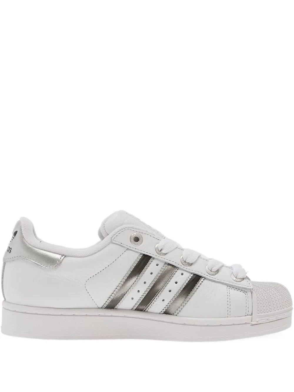 Superstar II metallic-stripe sneakers - 1