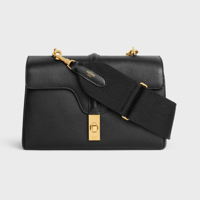 CELINE adjustable strap in wool with GOLD FINISHING outlook