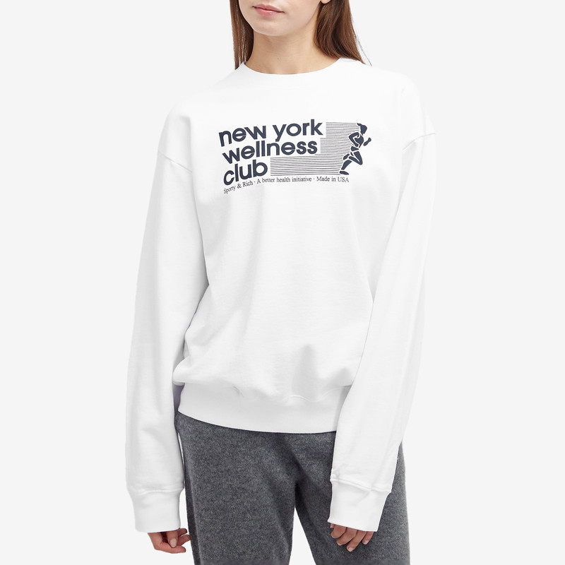 Sporty & Rich Sporty & Rich USA Wellness Club Crewneck outlook