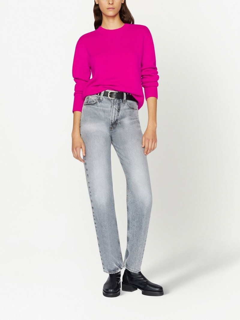 FRAME mid-rise straight jeans outlook