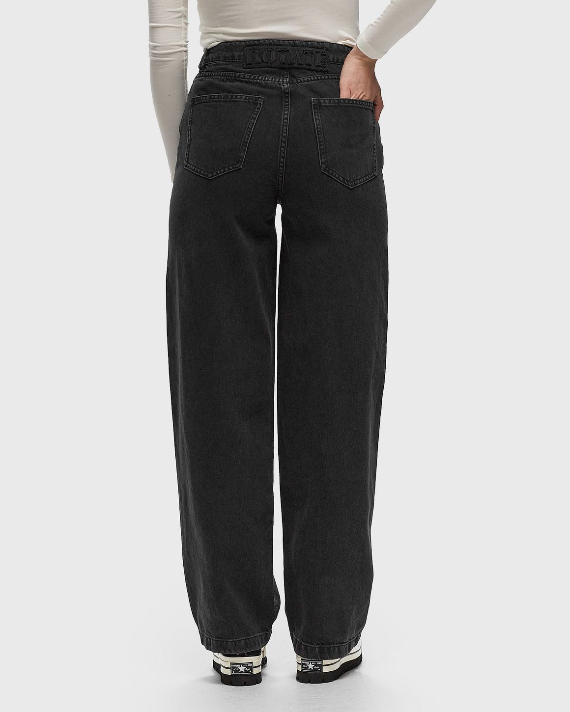 Wide Leg 5 Pocket Jeans - 3