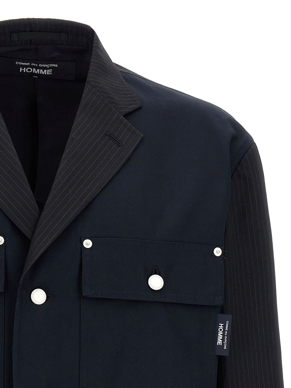 pinstriped blazer - 3