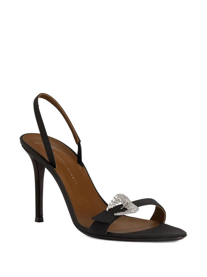 Giuseppe Zanotti 90mm Ludhovica Mignon sandals outlook