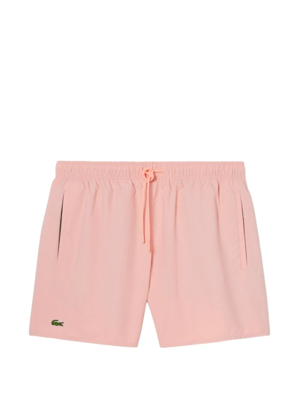 logo-patch drawstring swim shorts - 1